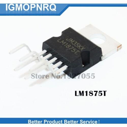 10PCS LM1875T TO220-5 LM1875 TO220 20W Audio Amplifier new and