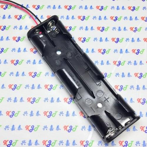 8pcs 5 4 double striped battery connector pack box 4aa 6v five four double bar battery box