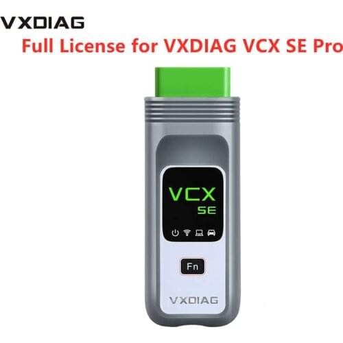 VXDIAG Car Software Authorization License Pack Offer for VCX NANO PRO Upgrade Version 8 Car Software Licese Pack