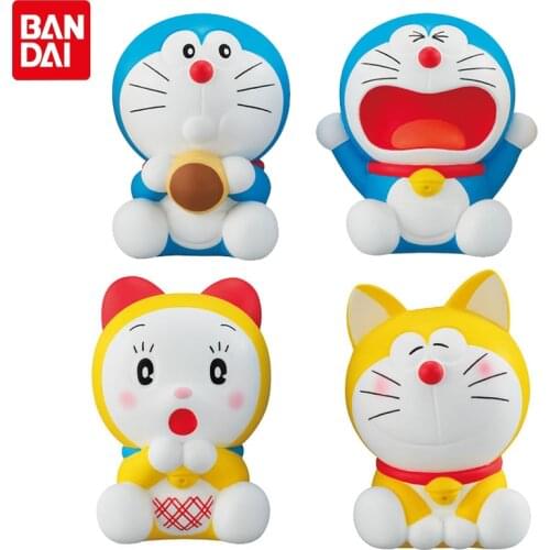 Bandai Genuine Gashapon Toys Doraemon Small Model Doll 3 Dorami Action Figure Gacha Toys