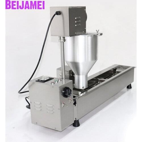 BEIJAMEI Commercial Doughnut Ball Fryer Making Machine Automatic Mini Donut Maker / Machine to Making Donut