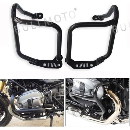 For BMW R NINE T NineT R9T 2014 2015 2016 Dumb Black Motorcycle Accessories Engine Protetive Guard Crash Bar Protector