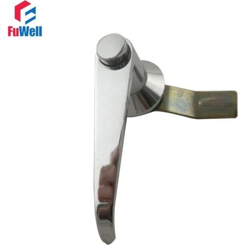 MS301-2 Cam Lock with L Shaped Handle Fit 1-6mm Thickness Door Cabinet Drawer Mailbox Lock
