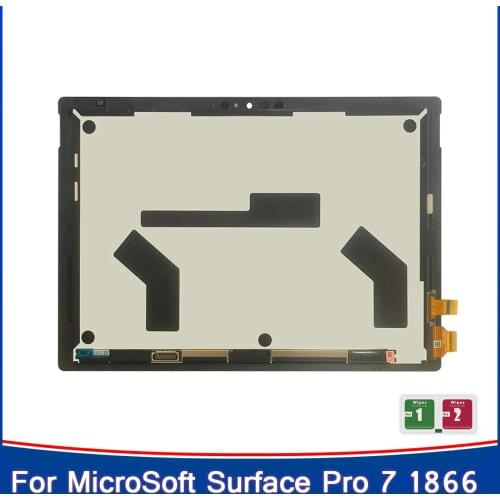 Original 12.3'' Test Lcd For Microsoft Surface Pro 7 1866 LCD Display Touch Screen Digitizer Assembly LCD For Surface Pro 7 Pro7