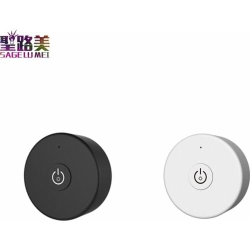 R1-1 One-key RF Remote Controller 2.4G Brightness portable dimmer Magnet stuck fix For single color led strip light tape