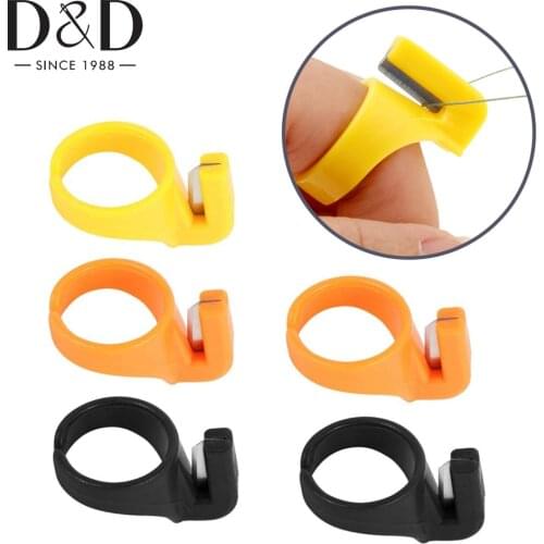 5PCS Thread Cutter Ring Sewing Finger Knife Ring Line Finger Cutting DIY Tool for Yarn Thread Needlework Quilting Sewing Tools