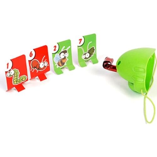 1Pcs Frog mouth Card Tongue Tic-Tac Chameleon Tongue Funny Board Game Family Party Toy Be Quick To Lick Cards Toy Set