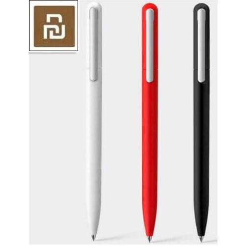 3pcs Xiaomi Mijia Pen ABS Case original Xiaomi Pinluo Signing Pen 9.5mm Smooth Switzerland Refill MiKuni Japan Ink Black Refill