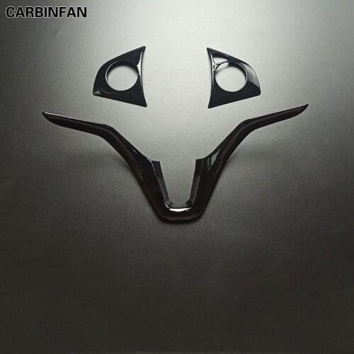 Steering wheel Cover Button decorative frame Sticker For Honda HR-V HRV 2015 2016 2017 2018 C1825