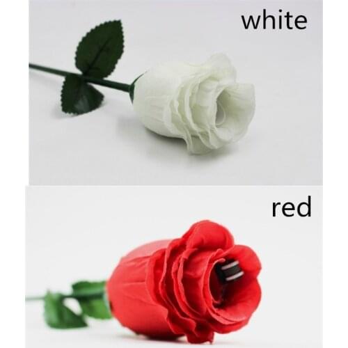 The Fire Rose 2.0 Stage Magic Tricks One Rose Disappear to Three Magia Magiciain Party Illusions Gimmick Props Mentalism Comedy