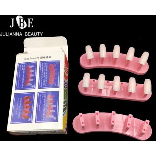 3pcs/set Nail Practice Stand Training Frame Display Practice Stand Holder Nail Tips False Show Work Table Practice Manicure