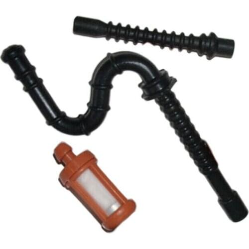 1 set Fuel Line Hose Filter For Stihl Ms260 Ms240 Late Model 026 024 Fuel Hoses Impulse Line Durable Fuel Hoses Dropshipping New