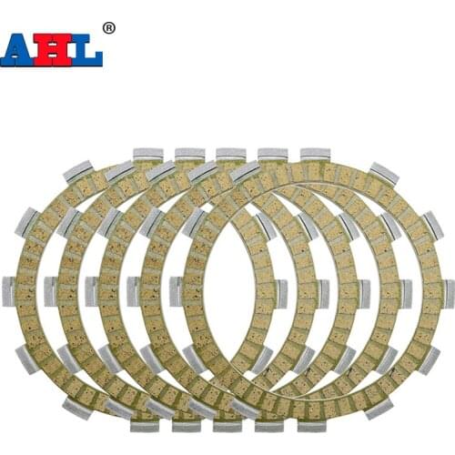 AHL 5Pcs Motorcycle Clutch Plates Steel Friction Plate For SUZUKI GN250 Fiber QM250GY Zangao 250