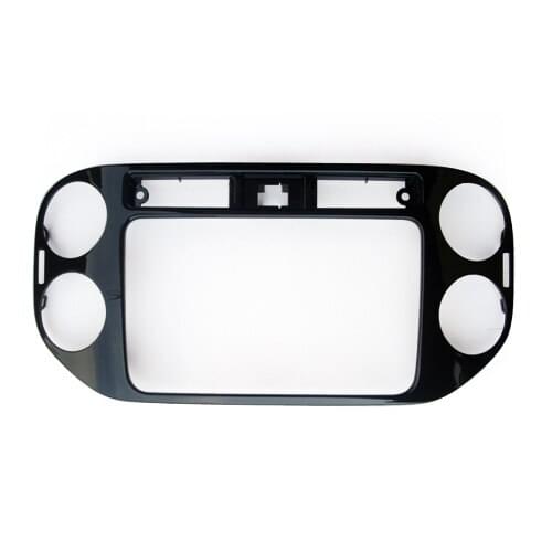 Car Facia for Volkswagen VW Tiguan 2013+ (Piano Black) Radio DVD Stereo CD Panel Dash Kit Trim Fascia Face Plate Console Bezel