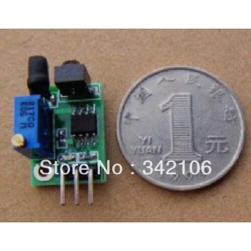 Free Shipping!!! New digital infrared obstacle avoidance sensors, ultra-compact,3-100cm adjustable current 6ma module sensor