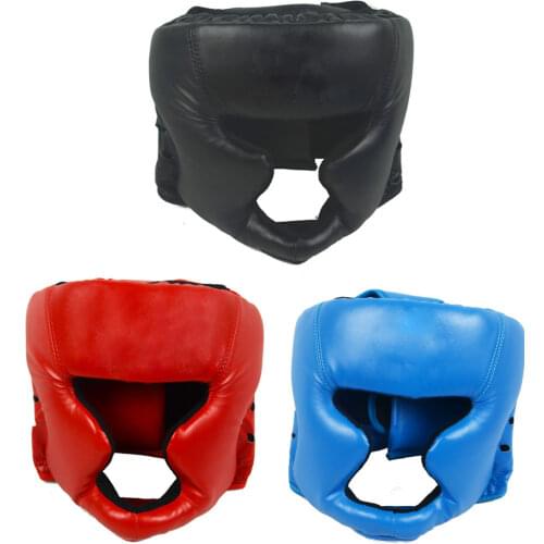 MMA Boxing Headgear Men Women Training In MMA Sparring Fitness Gym Equipment Boxing Helmet Head Protector