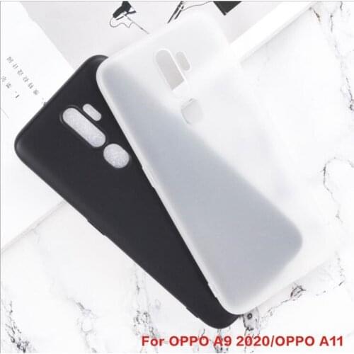 For OPPO A9 2020 Gel Pudding Silicone Phone Protective Back Shell For OPPO A11 A11X Soft TPU Case For OPPO A5 2020 Cover