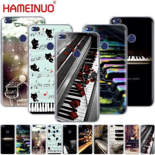 HAMEINUO Music piano keys Cover phone Case for huawei Ascend P7 P8 P9 P10 P20 lite plus pro G9 G8 G7 2017