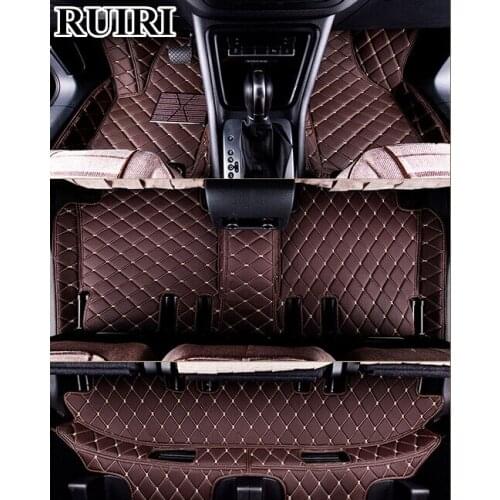 Good mats! Custom special floor mats for Volkswagen Touran 7 Seats 2014-2004 waterproof carpets for Touran 2007,Free shipping
