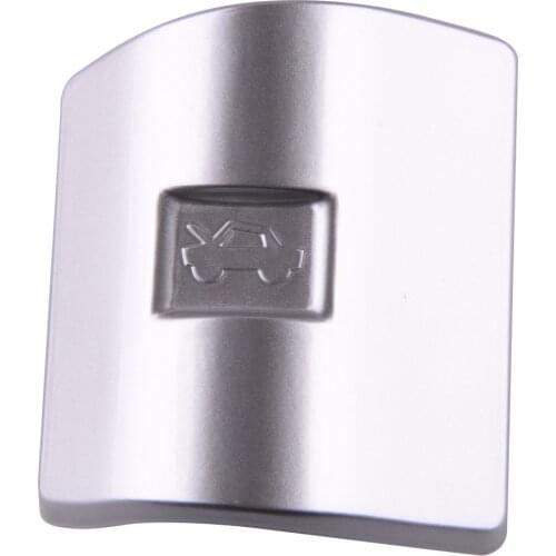 Car Engine Hood Switch Button Cover Trim Cap Silver ABS Fit For Ford F150 2009 2010 2011 2012 2013 2014 2015 2016 2017 2018 2019