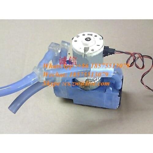Micro Vacuum Pump Made in The United States Micro Diaphragm Pump Small Oil-Free Vacuum Pump Double-Head Medical Pump DC6V Used