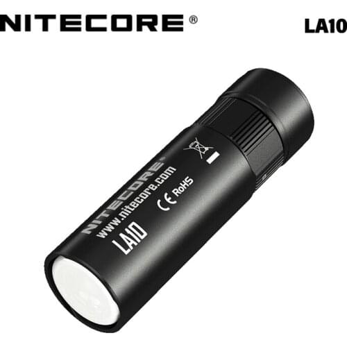 NITECORE LA10 135 lumens mini EDC flashlight 360° ILUMINATION MINI CAMP LANTERN using CREE XP-G2 S3 LED