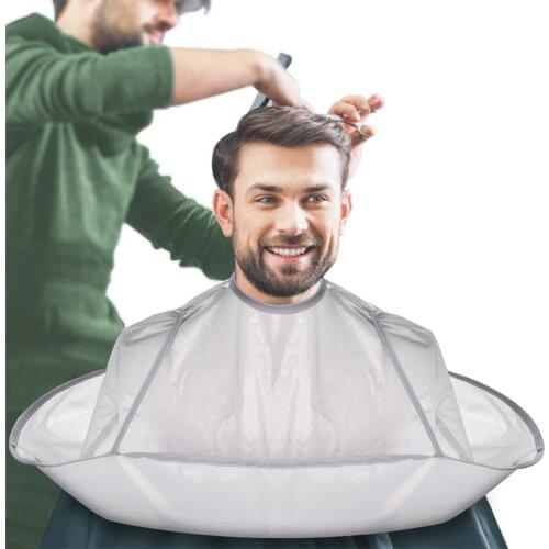 NEW 1pc Hair Warp Foldable DIY Hair Cutting Cloak Umbrella Cape Salon Barber Hair Accessories Home Hairdressing Cape Cover Cloth