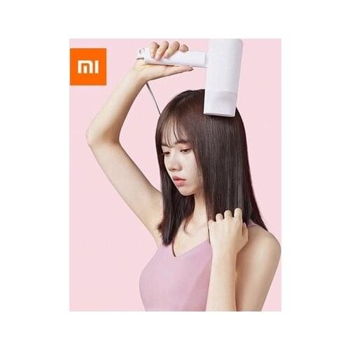 Original XIAOMI MIJIA Portable Anion Hair Dryer Nanoe Water ion hair care Professinal Quick Dry 1600W Travel Foldable Hairdryer
