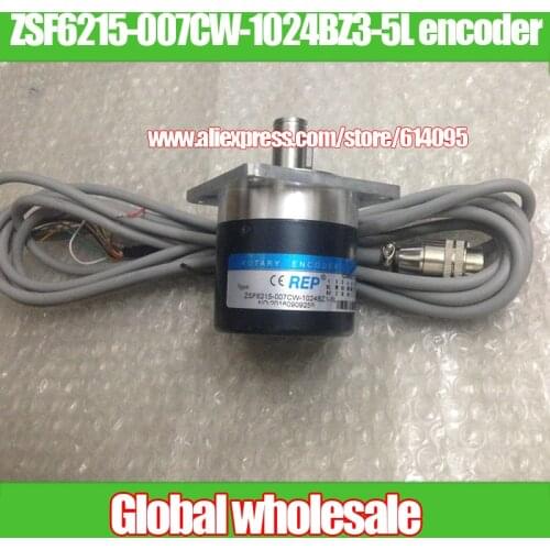 Free shipping rotary encoder Pulse 1024P/R / ZSF6215-007CW-1024BZ3-5L REP spindle encoder / CNC machine dedicated encoder