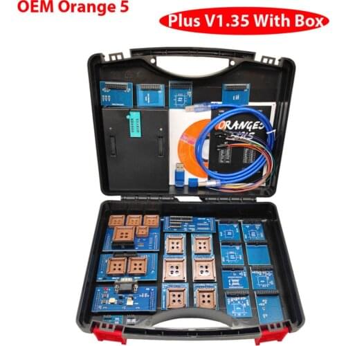 OEM Orange 5 ECU Programmer Orange5 V1.34 V1.36 Plus V1.35 Plus V1.35 Full Packet Hardware + Enhanced Function Software