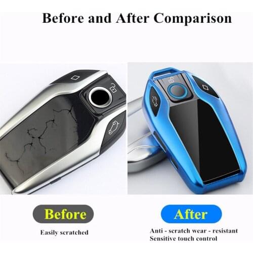 Touchscreen Display Key Digital Key HD Screen Protective Film Anti-scratch Waterproof Film for BMW X3 X4 X5 I8 730li 740li 5/6/7