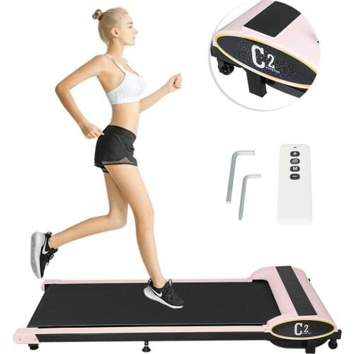 2020 Indoor 110V/220V 15" Belt Treadmill Electric Walking Machine Jogging Training Exercise Fitness Equipment w/Remote Control