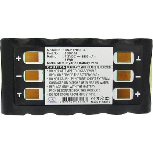 Cameron Sino 2500mAh Battery for Psion 19515, 7030, Teklogix 19505, for TEKLOGIX 1915, 19505, 7030