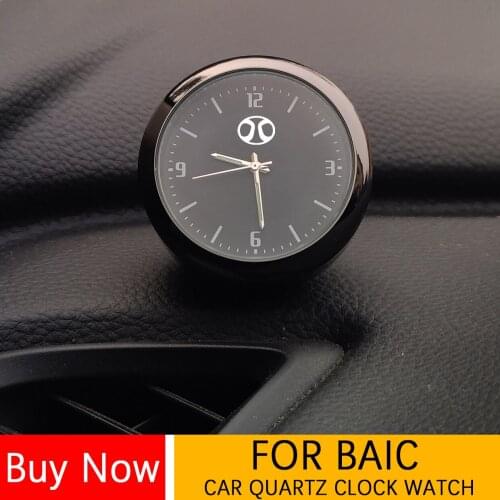 Car Quartz Clock Watch Modified Car Interior Electronic Quartz Watch For Baic Senova Group beijing F40 BJ30 BJ20 BJ40 BJ80 BJ90