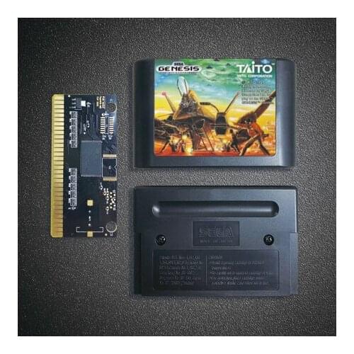 Space Invaders 91 -16 Bit MD Game Card for Sega Megadrive Genesis Video Game Console Cartridge