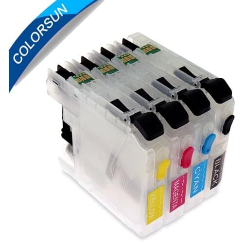 LC103 LC105 LC107 refillable ink cartridge for brother MFC- J4310DW J4410DW J4510DW J4610DW J4710DW J6520DW J6720DW J6920DW