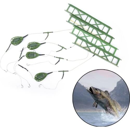 New Carp Catfish Feeder Fishing Accessories 30g,40g,50g,60g Fishing Bait Cage