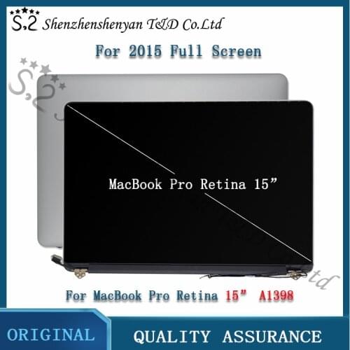 New A1398 LCD 2015 for Macbook Pro Retina 15 '' A1398 Full Complete LCD Screen Display Assembly 661-02532 Mid 2015 year