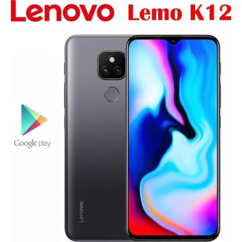 Original Official New Lenovo Lemo K12 4G Smartphone Snapdragon 460 Octa Core 6.5inch 1600x720P LCD 48.0MP Camera 5000Mah Battery