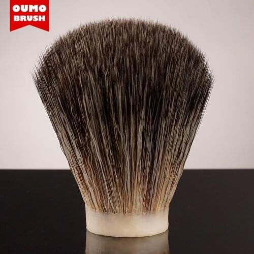 OUMO BRUSH-Imitate prue badger synthetic knot shaving brush knots