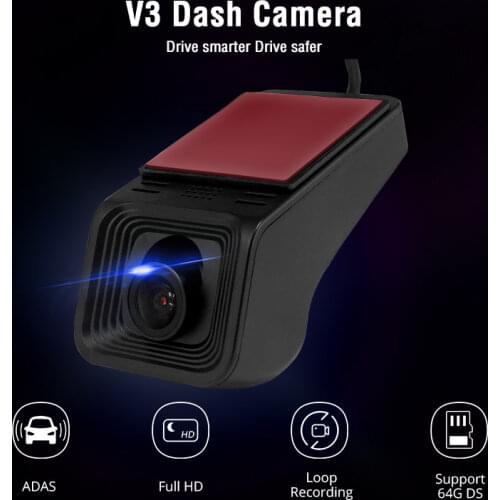 Mini ADAS Car DVR Carmera Dash Cam Full HD1080P Car Video Recorder G-sensor Night Vision Dashcam accessories