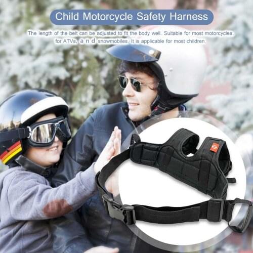 Kids Children High Strength Motorcycle Bicycle Bike Safety Seat Belt Strap Harness Adjustable For Motorcycle ATV Snowmobile