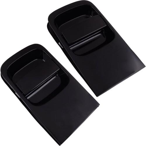 High Quality 1 Pair Black Exterior Sliding Door Outer Handle Catch Fit For Hyundai H1 I800 Grand Starex 2007