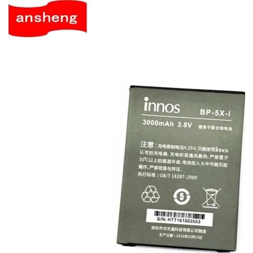 High Quality 3000mAh BP-5X-I battery for Highscreen Boost 2 II SE for innos D10 D10CF Smart phone