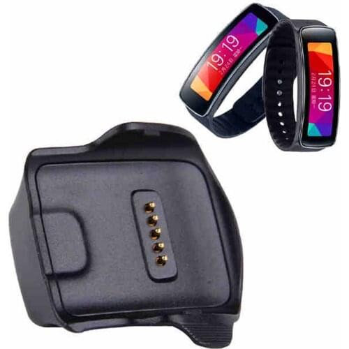 Charger Cradle Charging Dock Desktop for Samsung Gear Fit R350 Smart Watch Black (Samsung Galaxy Gear R350)