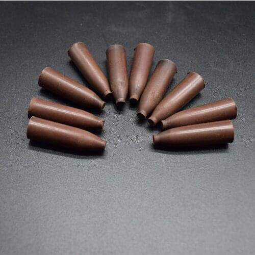 10PCS Rubber Wheel Bullet Shape Large Sand Bar Tools for Jewelry Grinding Polishing Accessories