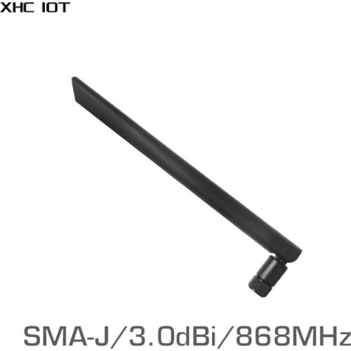 2Pcs/Lot 868MHz 3.0dBi High Gain Uhf XHCIOT TX868-JKD-20 SMA Male 868 MHz Omnidirectional WIFI Antenna for Communication IoT