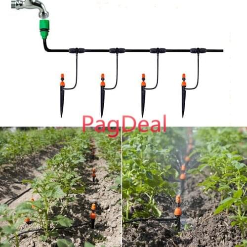 Strengthen 8/11 Hose Lock Connector Auto Drip Irrigation System DIY Watering Dripping Multifuction Drip Spray Sprinkler