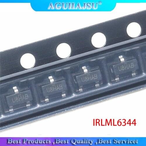 20PCS IRLML6344TRPBF IRLML6344TR SOT23 SOT23-3 IRLML6344 MOS FET transistor New original