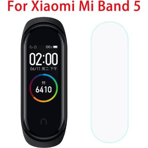 2020 New Protective Film For Mi Band 5 Smart Wristband Full Screen Protector Hydrogel Film For Xiaomi Bracelet Smart Accessories